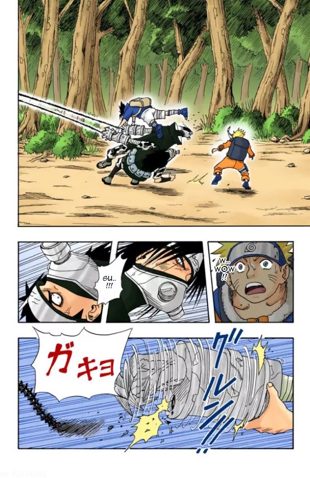 Naruto - Full Color - Vol.2 Chapter 10: 2 Down