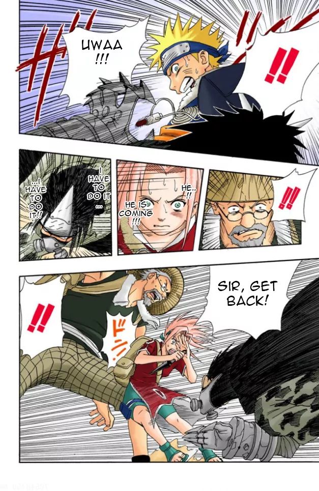 Naruto - Full Color - Vol.2 Chapter 10: 2 Down