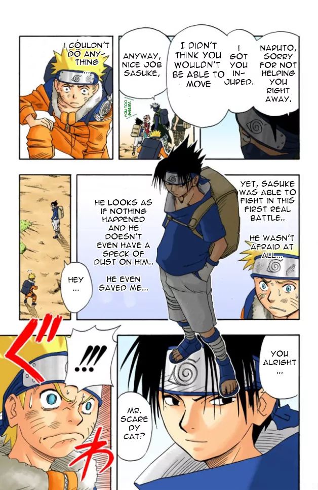 Naruto - Full Color - Vol.2 Chapter 10: 2 Down