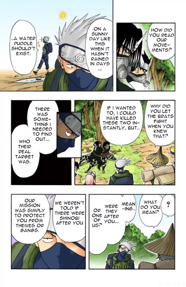 Naruto - Full Color - Vol.2 Chapter 10: 2 Down