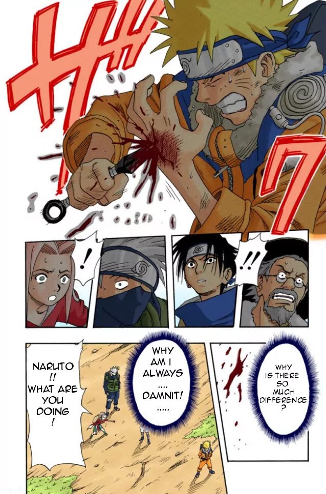 Naruto - Full Color - Vol.2 Chapter 10: 2 Down