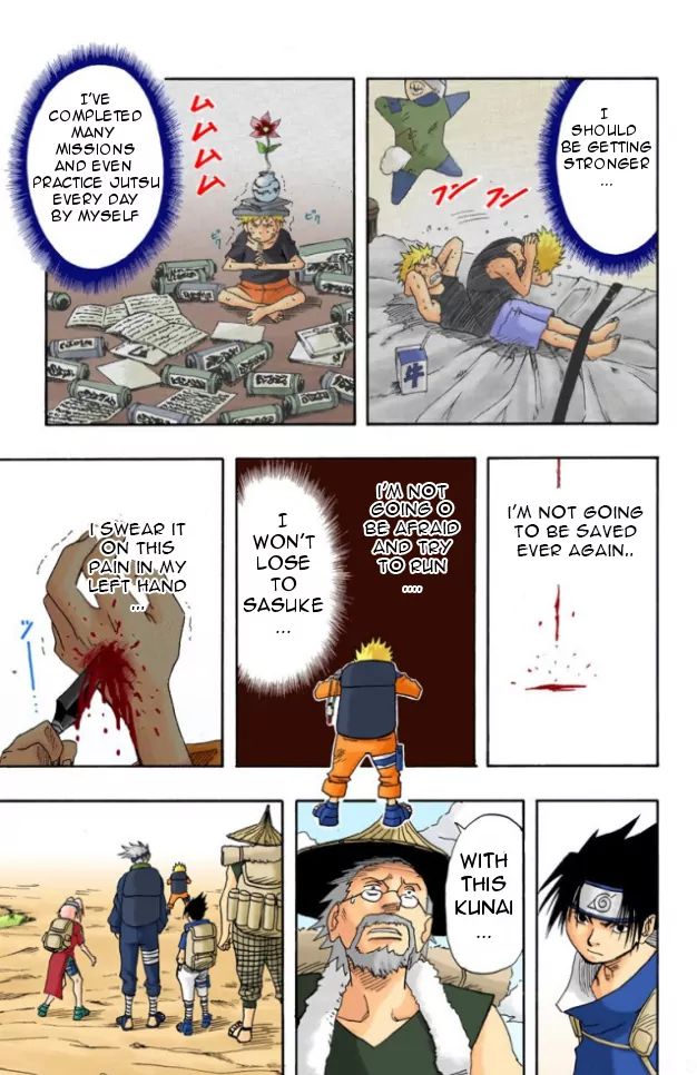 Naruto - Full Color - Vol.2 Chapter 10: 2 Down