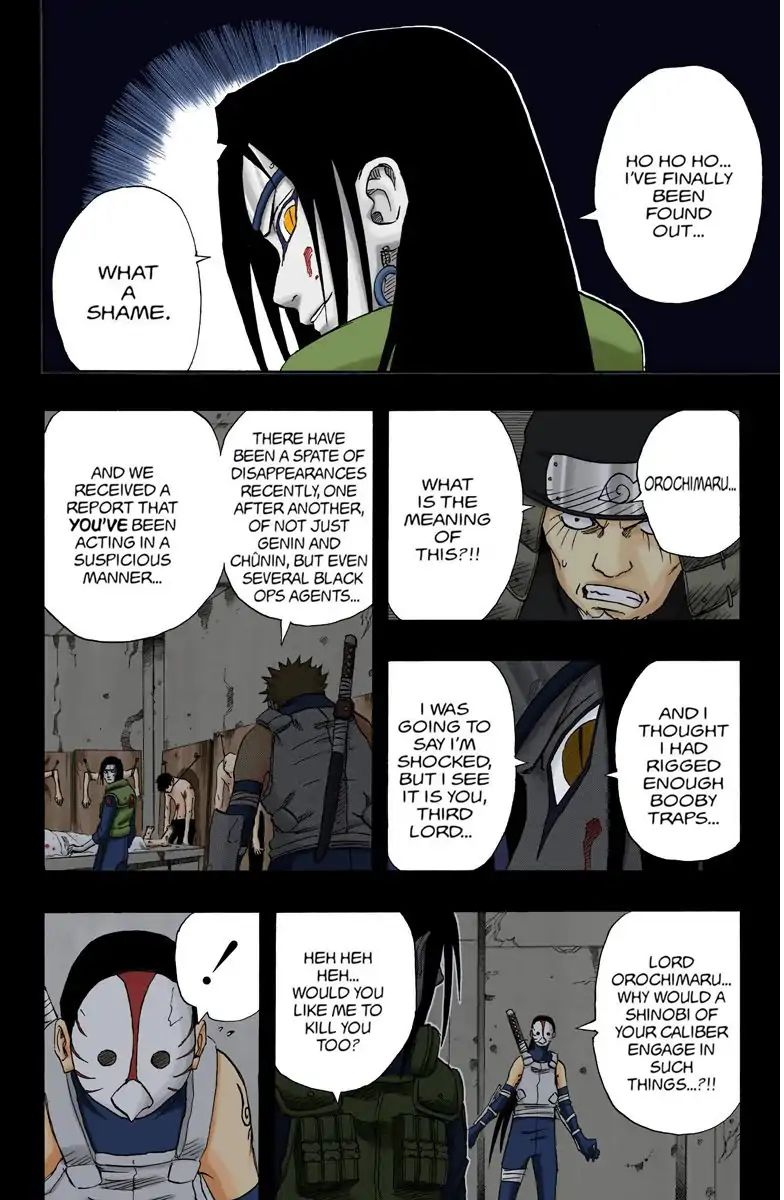 Naruto - Full Color - Vol.14 Chapter 121: The Terrible Experiment!!