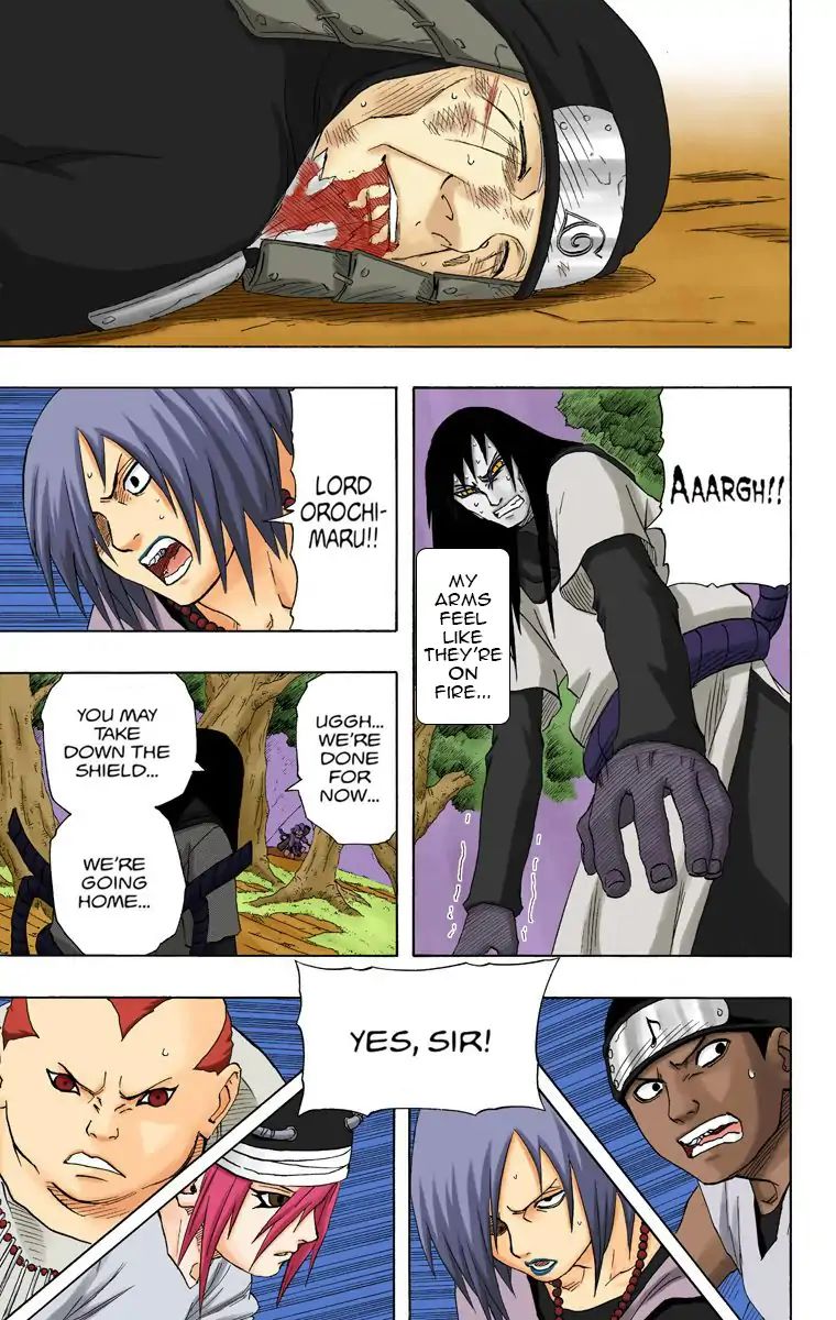 Naruto - Full Color - Vol.16 Chapter 138: Operation Destroy Konoha, Terminated!!