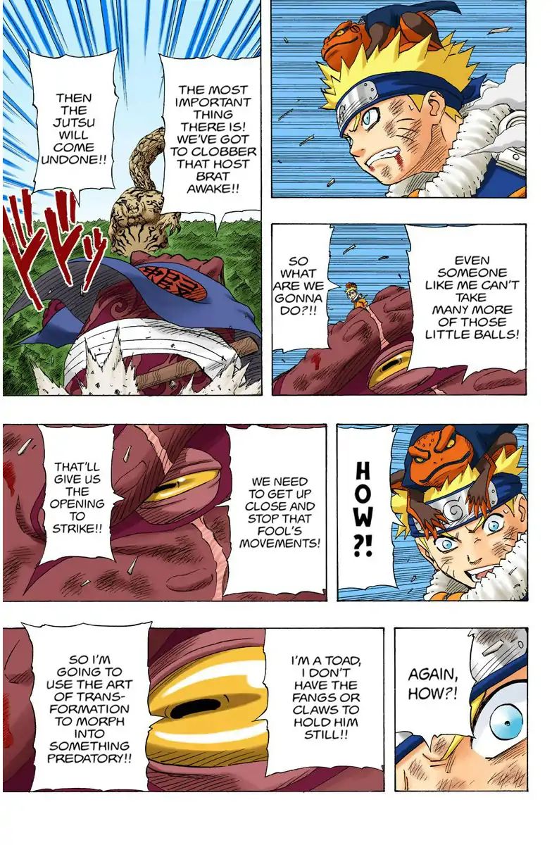 Naruto - Full Color - Vol.15 Chapter 135: The Gate Like Battle!!