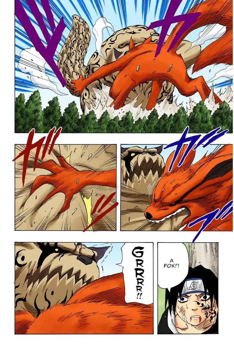 Naruto - Full Color - Vol.15 Chapter 135: The Gate Like Battle!!