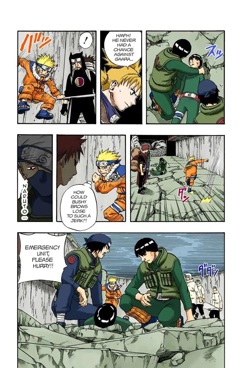 Naruto - Full Color - Vol.10 Chapter 87: The Preliminaries Completed