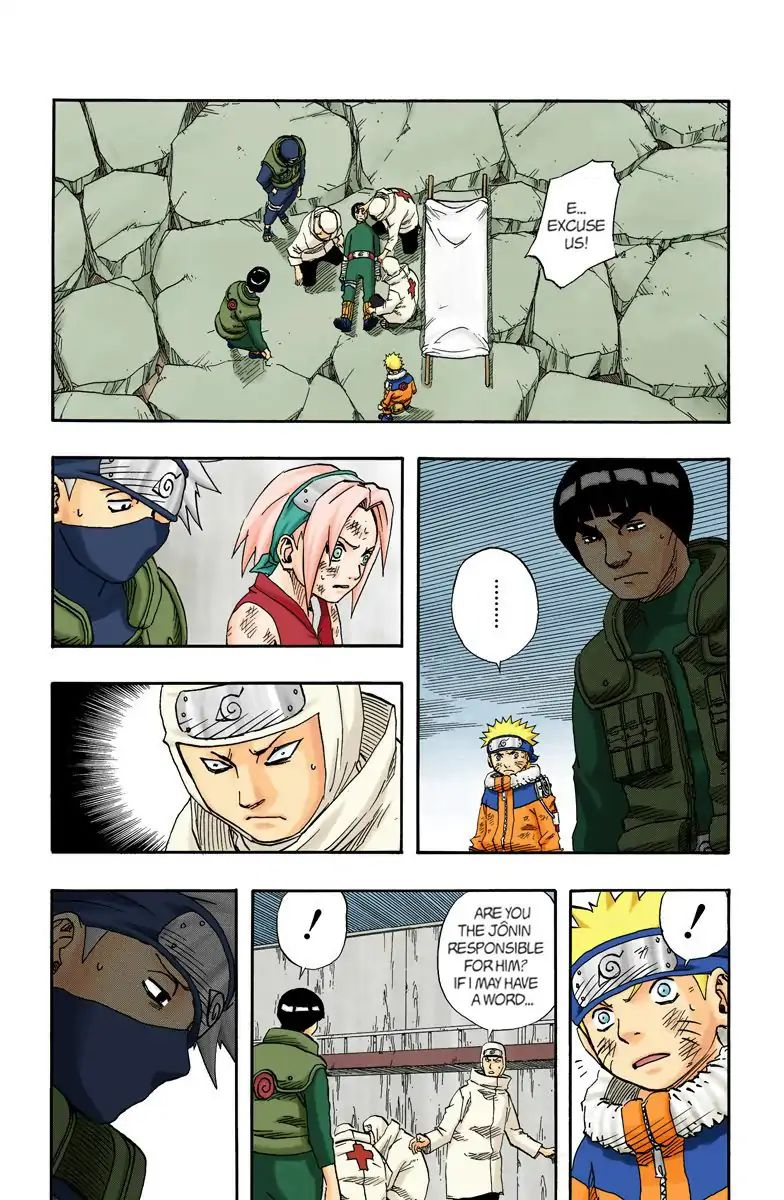 Naruto - Full Color - Vol.10 Chapter 87: The Preliminaries Completed