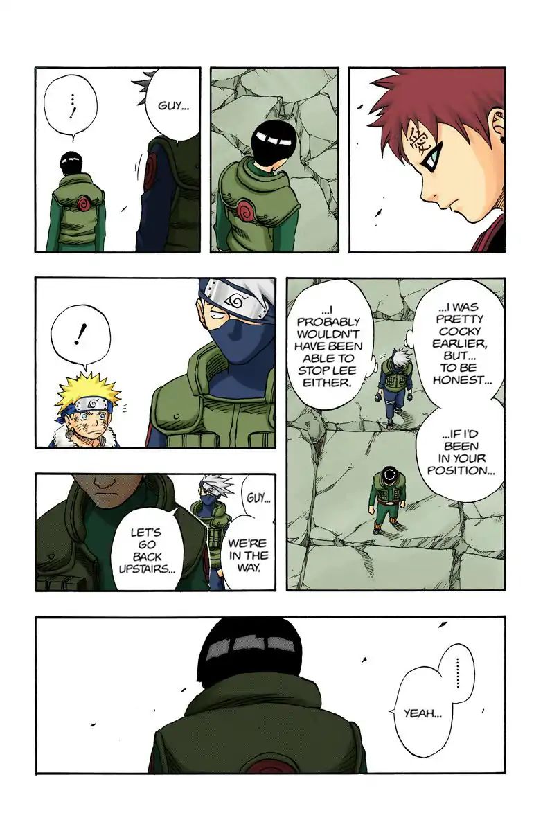 Naruto - Full Color - Vol.10 Chapter 87: The Preliminaries Completed