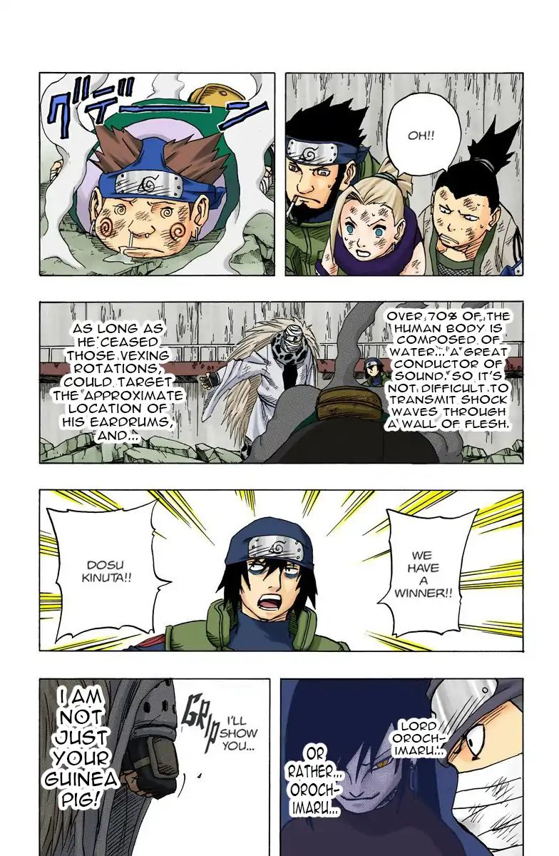 Naruto - Full Color - Vol.10 Chapter 87: The Preliminaries Completed