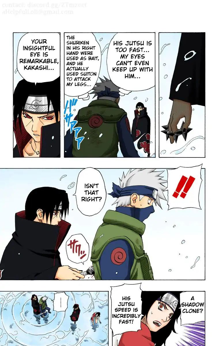 Naruto - Full Color - Vol.16 Chapter 142: Uchiha Itachi!!