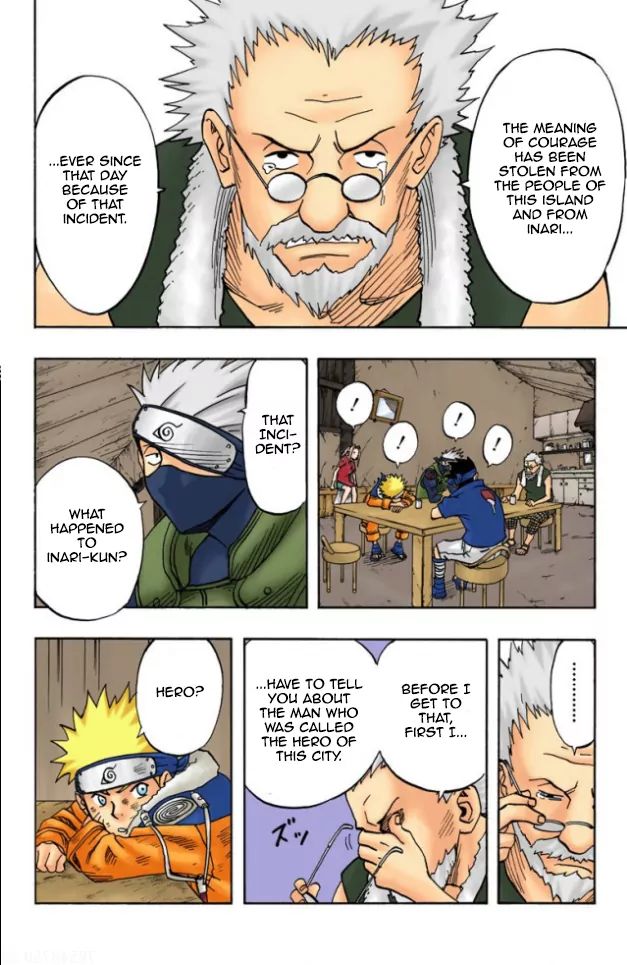 Naruto - Full Color - Vol.3 Chapter 20: The Country That Had A Hero...!