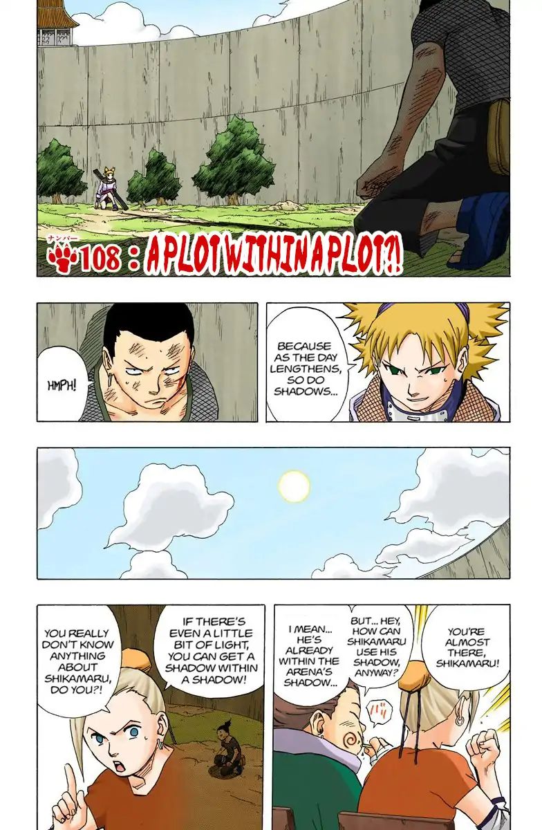 Naruto - Full Color - Vol.12 Chapter 108: A Plot Within A Plot?!