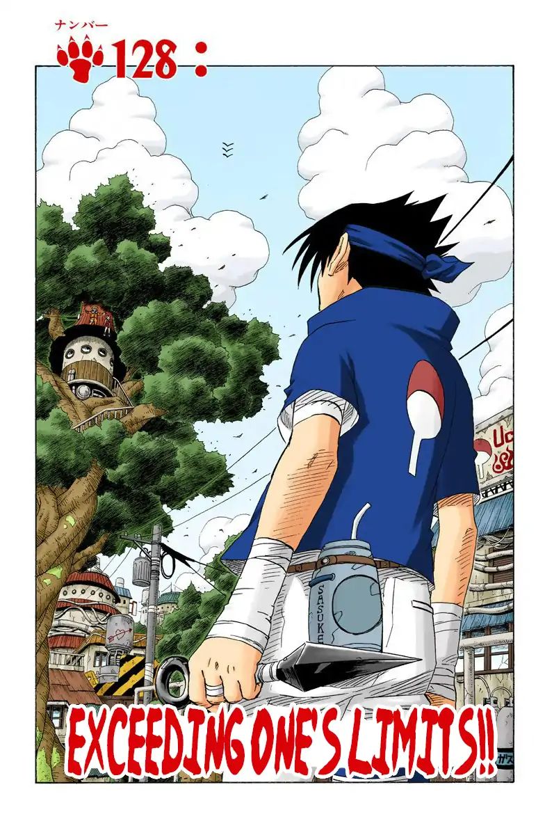 Naruto - Full Color - Vol.15 Chapter 128: Exceeding One's Limits!!