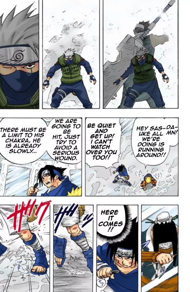 Naruto - Full Color - Vol.3 Chapter 26: Sharingan Devastation!!