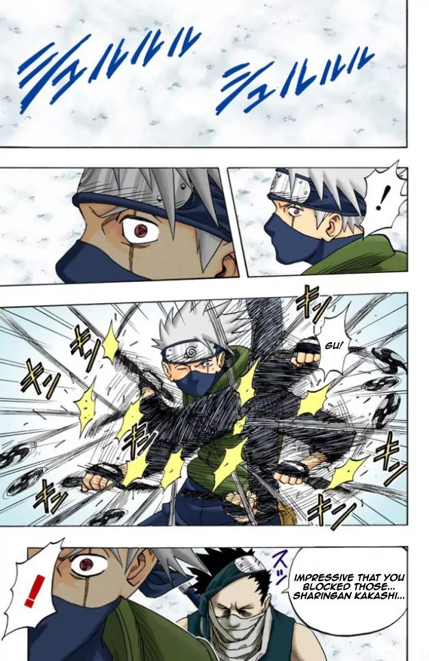 Naruto - Full Color - Vol.3 Chapter 26: Sharingan Devastation!!