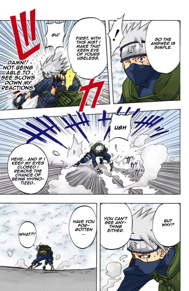 Naruto - Full Color - Vol.3 Chapter 26: Sharingan Devastation!!