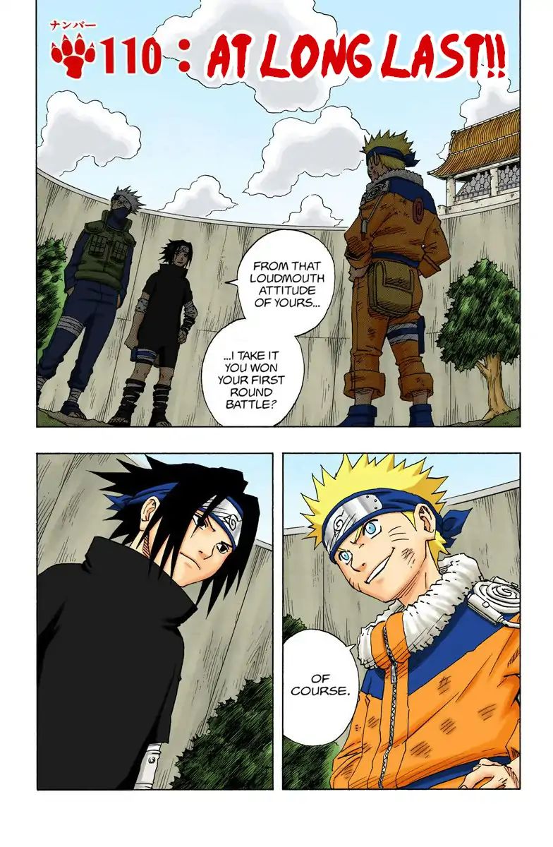 Naruto - Full Color - Vol.13 Chapter 110: At Long Last!!