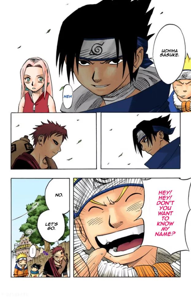 Naruto - Full Color - Vol.4 Chapter 35: Iruka Vs. Kakashi