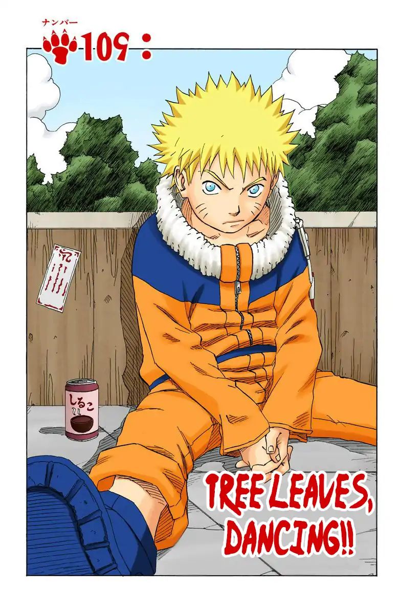 Naruto - Full Color - Vol.13 Chapter 109: Tree Leaves, Dancing!!