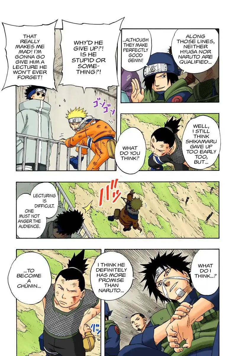 Naruto - Full Color - Vol.13 Chapter 109: Tree Leaves, Dancing!!