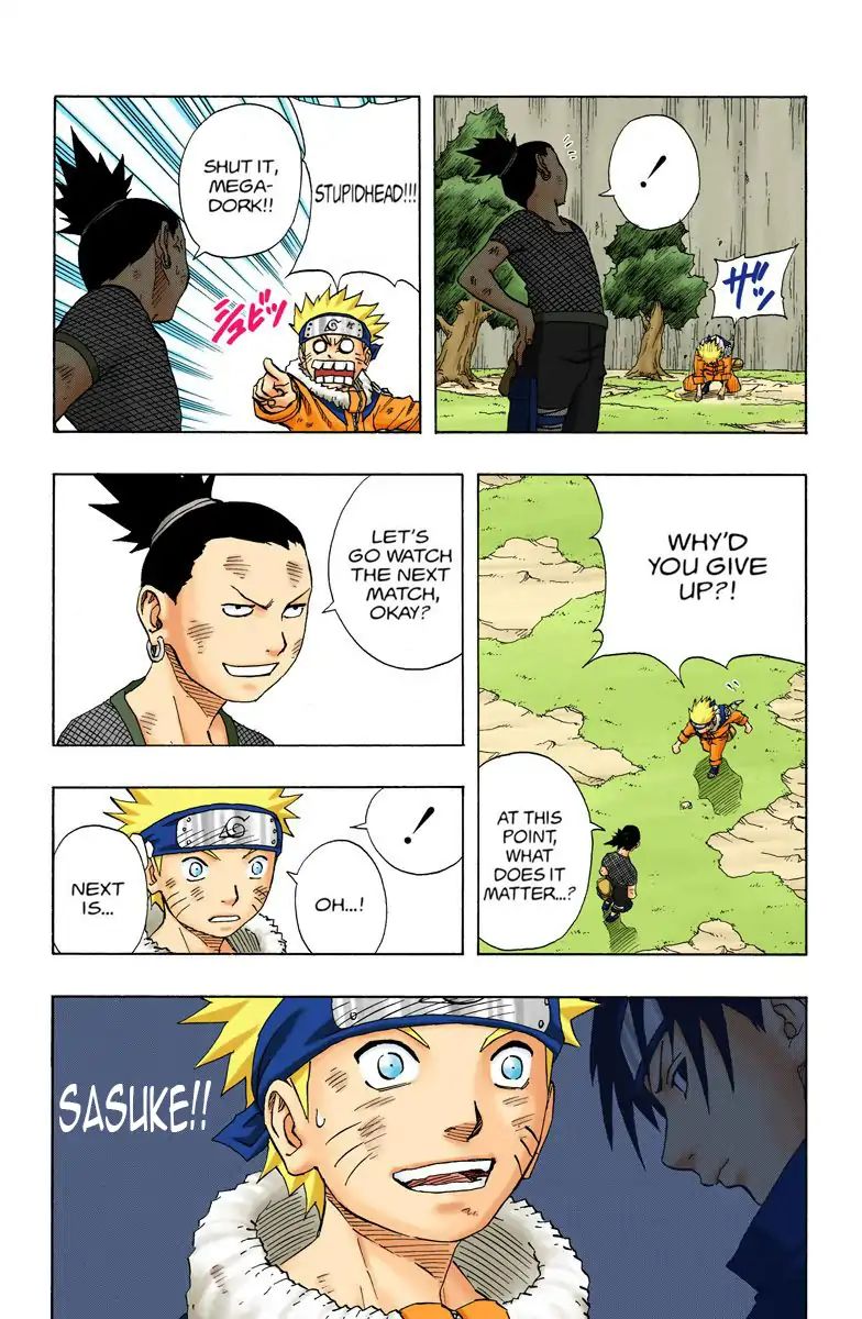 Naruto - Full Color - Vol.13 Chapter 109: Tree Leaves, Dancing!!