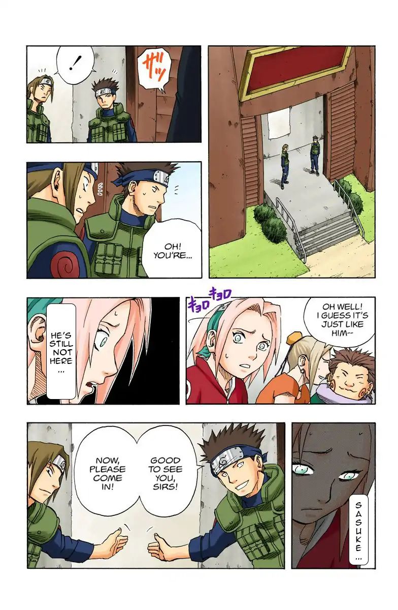 Naruto - Full Color - Vol.13 Chapter 109: Tree Leaves, Dancing!!