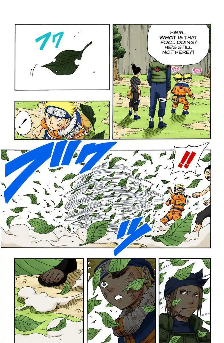 Naruto - Full Color - Vol.13 Chapter 109: Tree Leaves, Dancing!!