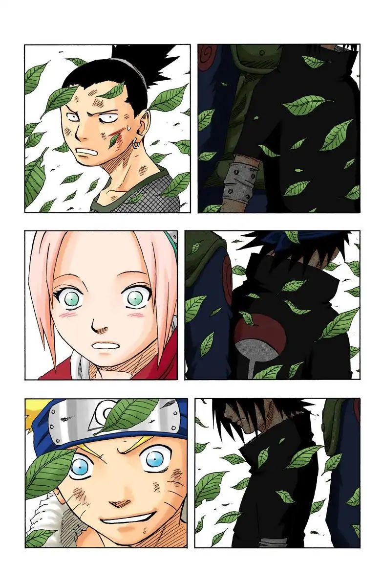 Naruto - Full Color - Vol.13 Chapter 109: Tree Leaves, Dancing!!