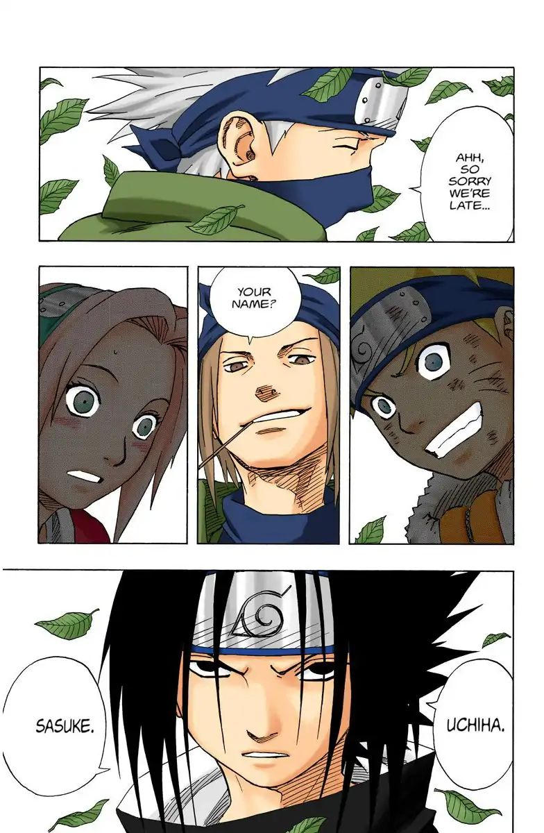 Naruto - Full Color - Vol.13 Chapter 109: Tree Leaves, Dancing!!