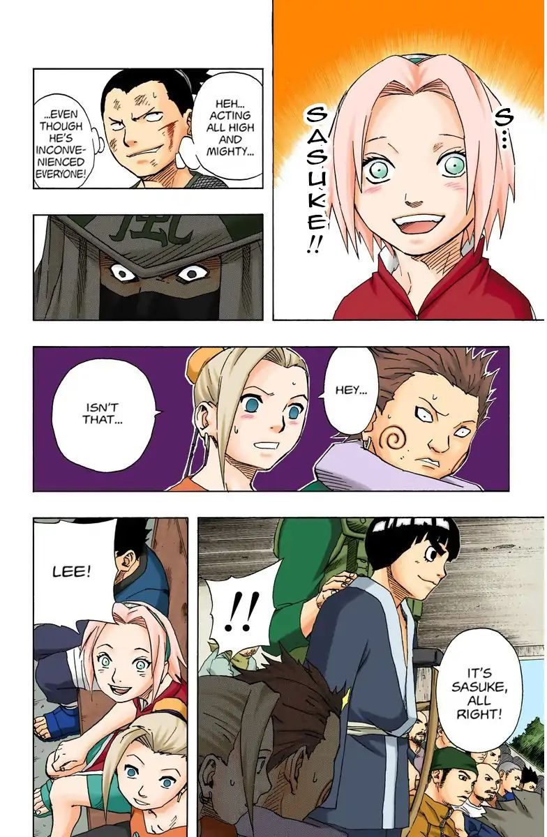 Naruto - Full Color - Vol.13 Chapter 109: Tree Leaves, Dancing!!