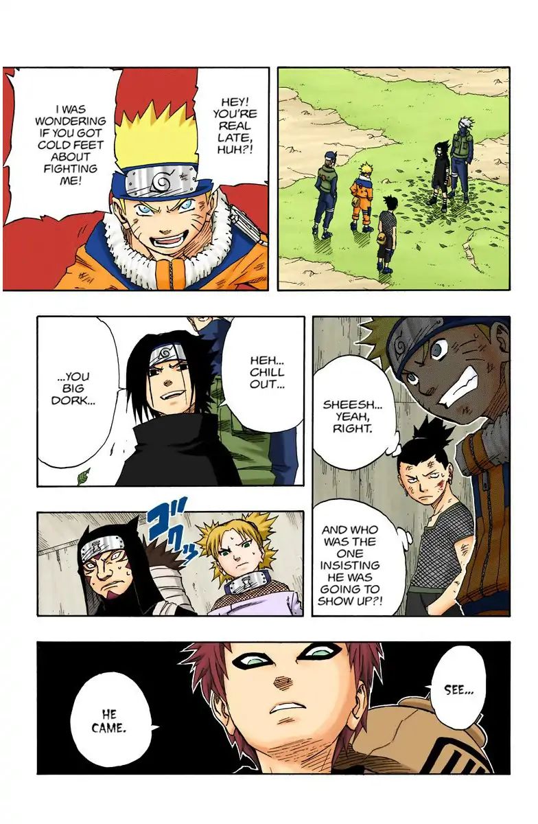 Naruto - Full Color - Vol.13 Chapter 109: Tree Leaves, Dancing!!