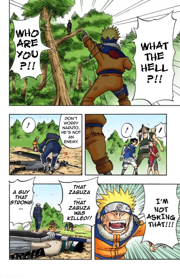 Naruto - Full Color - Vol.2 Chapter 16: Who Are You?