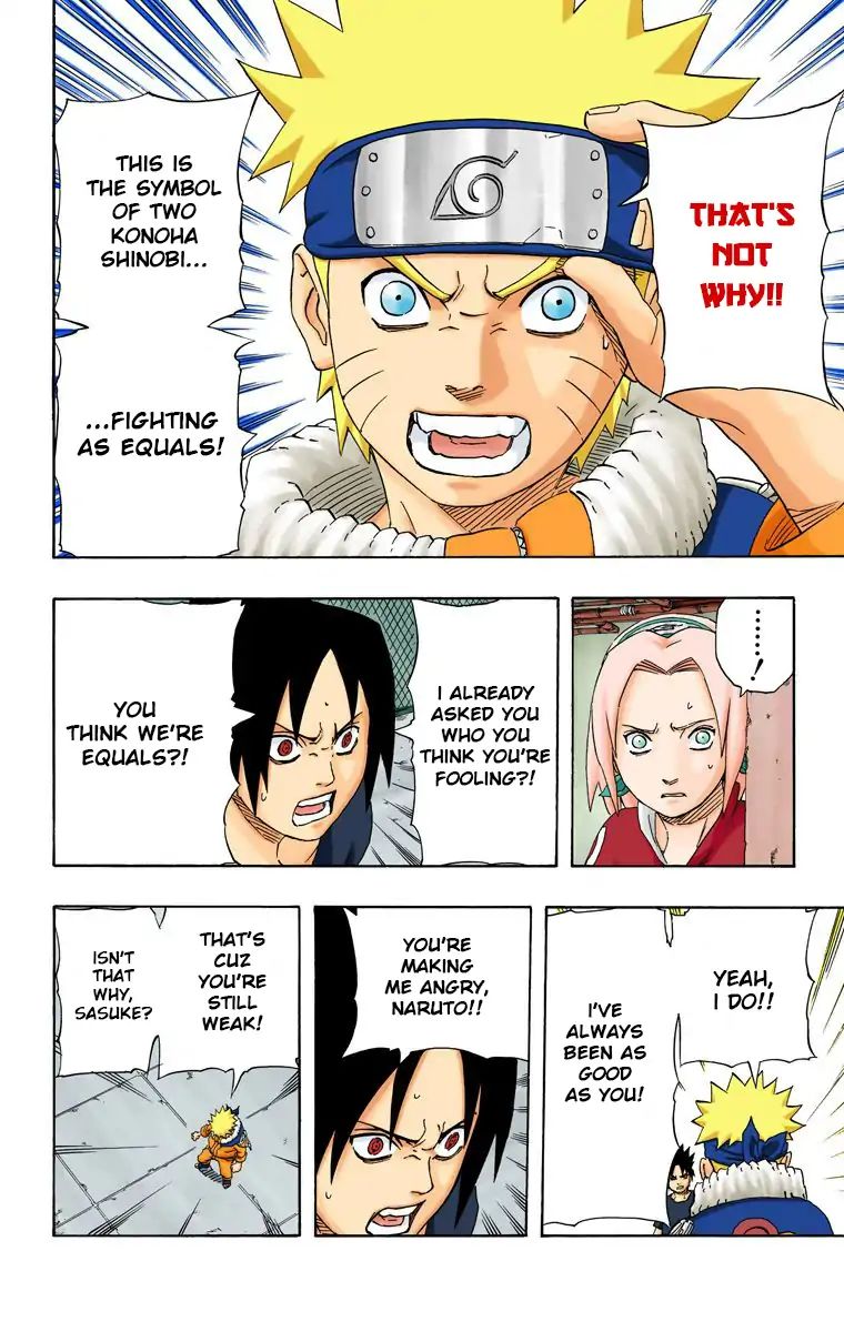 Naruto - Full Color - Vol.20 Chapter 175: Naruto Vs. Sasuke!!