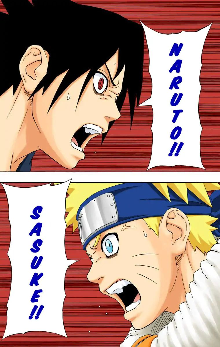 Naruto - Full Color - Vol.20 Chapter 175: Naruto Vs. Sasuke!!