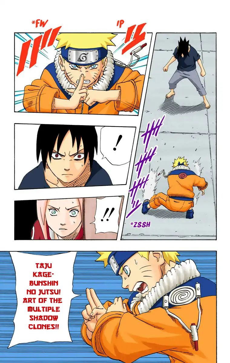 Naruto - Full Color - Vol.20 Chapter 175: Naruto Vs. Sasuke!!