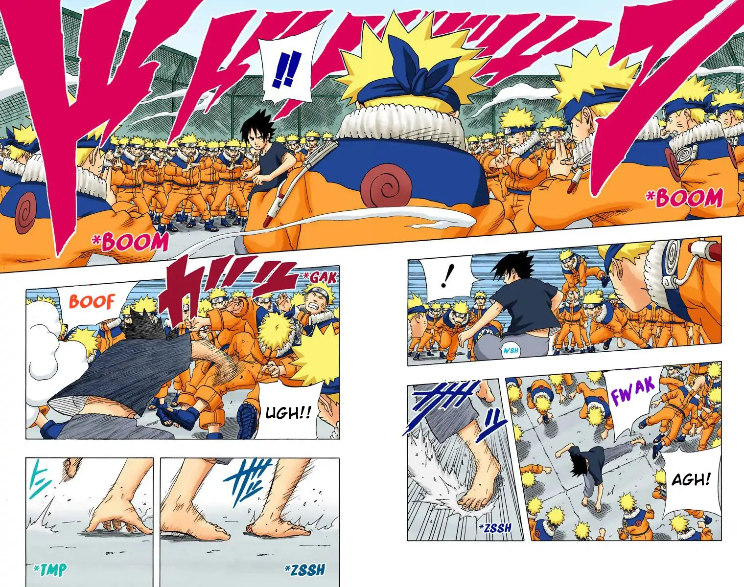 Naruto - Full Color - Vol.20 Chapter 175: Naruto Vs. Sasuke!!