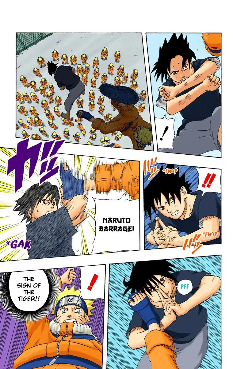 Naruto - Full Color - Vol.20 Chapter 175: Naruto Vs. Sasuke!!