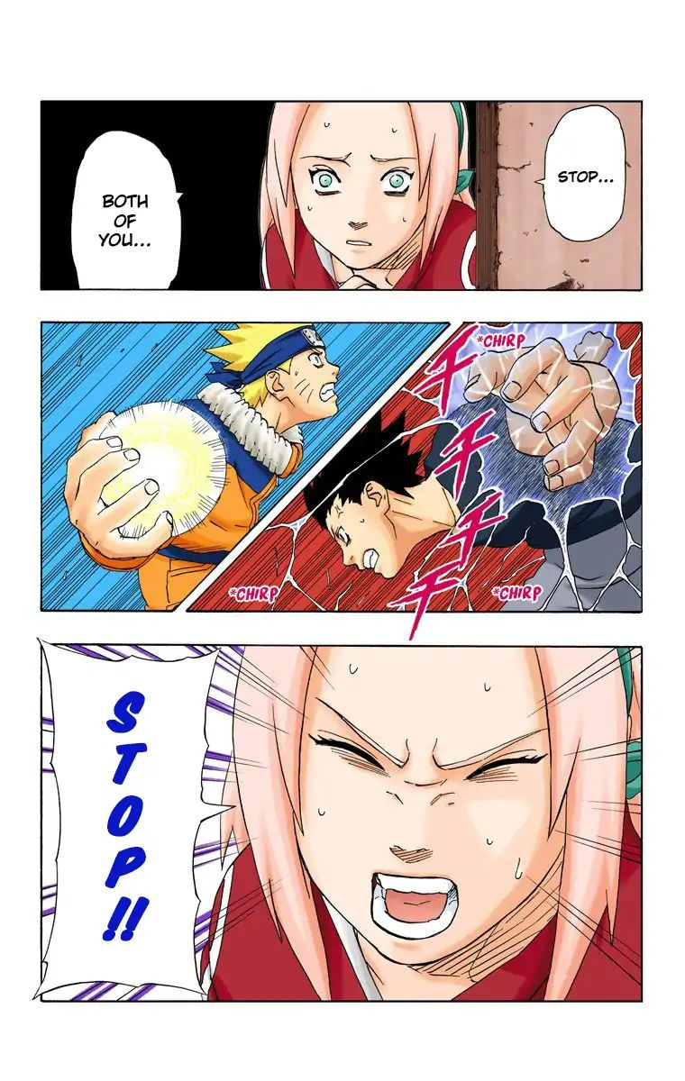 Naruto - Full Color - Vol.20 Chapter 175: Naruto Vs. Sasuke!!