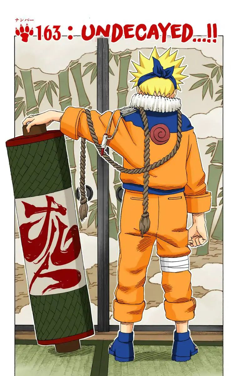 Naruto - Full Color - Vol.19 Chapter 163: Undecayed...!!