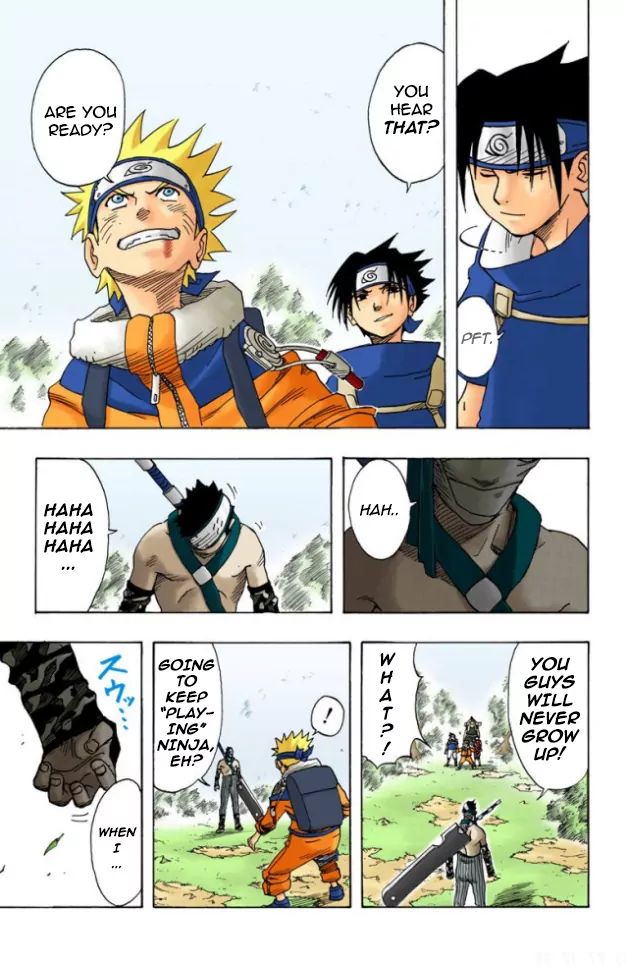 Naruto - Full Color - Vol.2 Chapter 14: The Secret Plan!