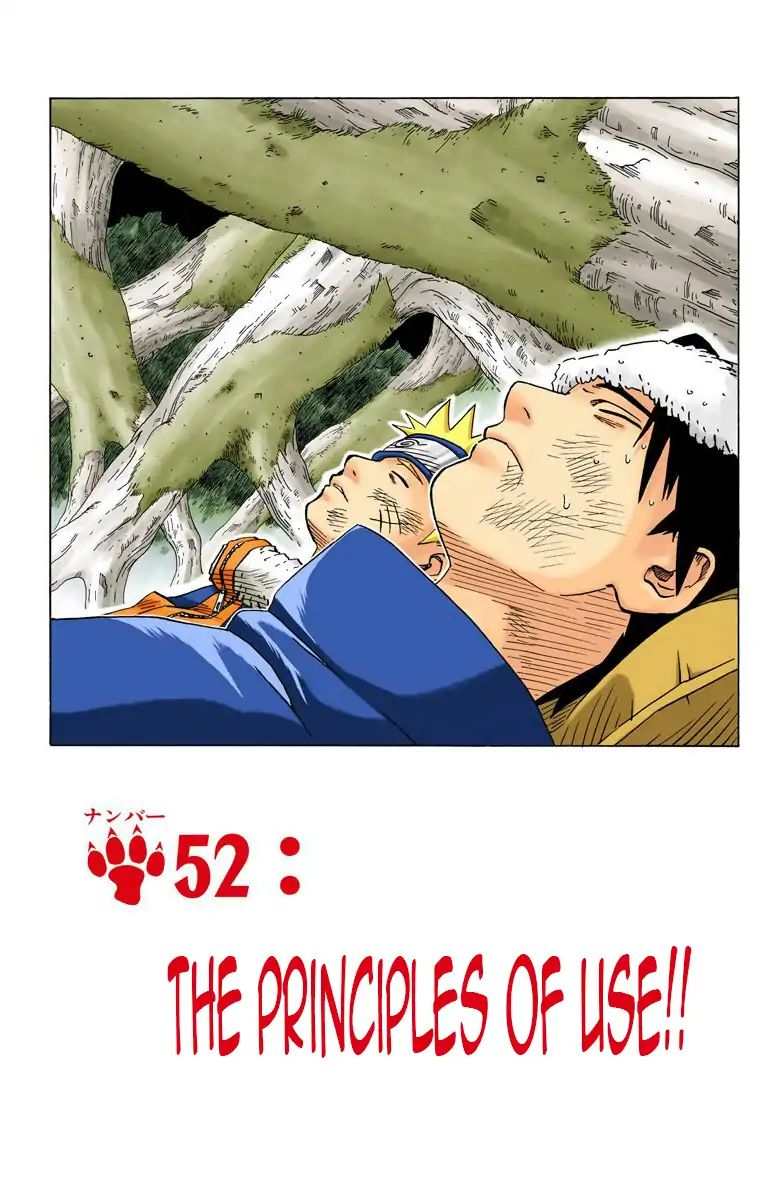 Naruto - Full Color - Vol.6 Chapter 52: The Principles Of Use