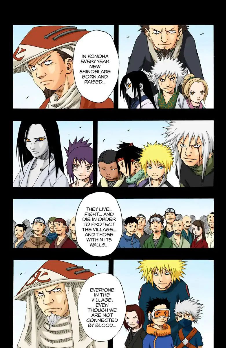 Naruto - Full Color - Vol.14 Chapter 122: The Bestowed Will!!