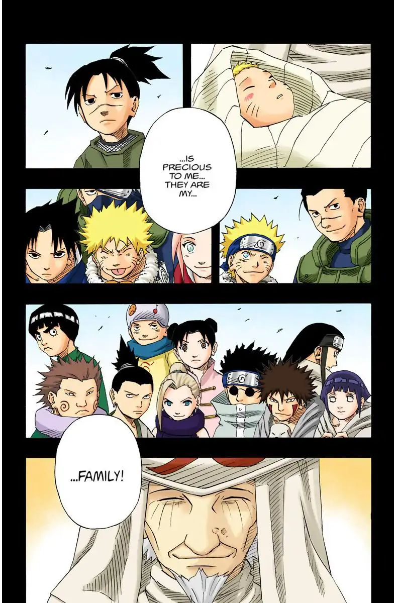 Naruto - Full Color - Vol.14 Chapter 122: The Bestowed Will!!