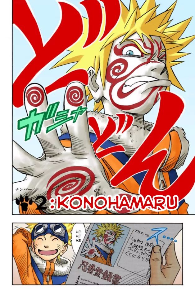 Naruto - Full Color - Vol.1 Chapter 2: Konohamaru