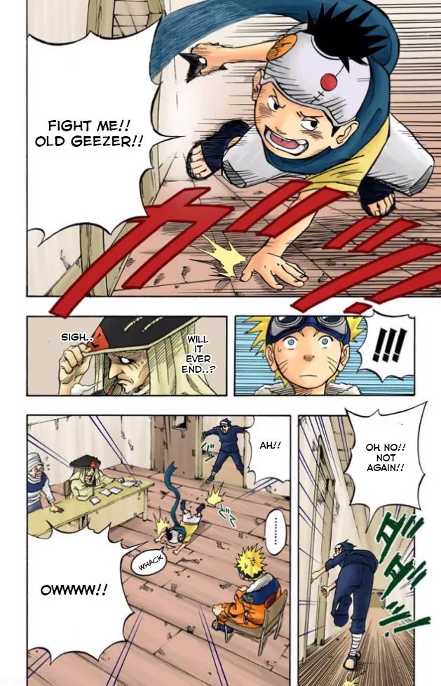 Naruto - Full Color - Vol.1 Chapter 2: Konohamaru