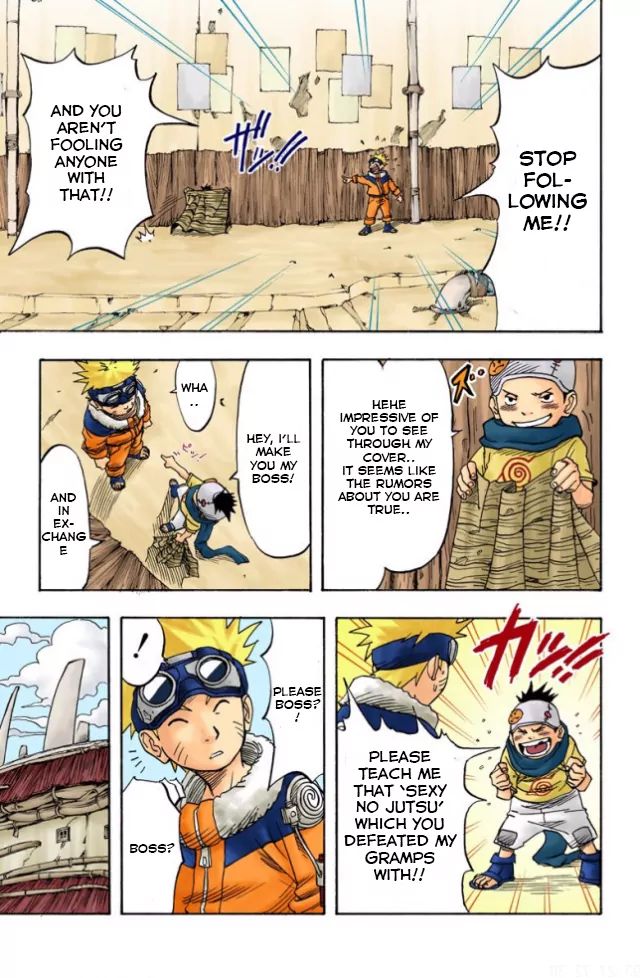 Naruto - Full Color - Vol.1 Chapter 2: Konohamaru