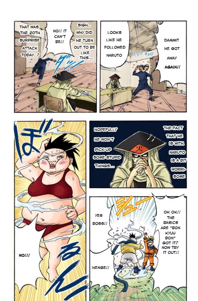 Naruto - Full Color - Vol.1 Chapter 2: Konohamaru