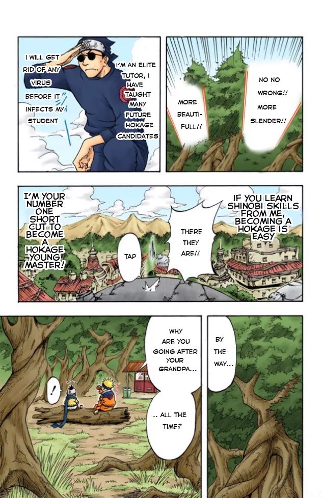 Naruto - Full Color - Vol.1 Chapter 2: Konohamaru