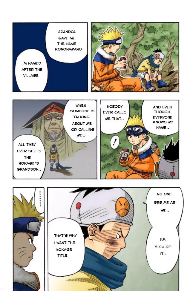 Naruto - Full Color - Vol.1 Chapter 2: Konohamaru